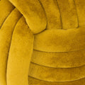 Ochre - Back - Furn Velvet Knotted Door Stopper