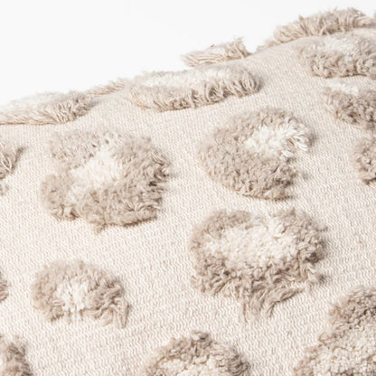 Natural - Lifestyle - Furn Maeve Tufted Leopard Print Cushion Cover