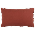 Brick Red - Back - Furn Maeve Tufted Leopard Print Cushion Cover