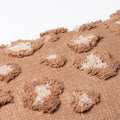 Cinnamon Orange - Lifestyle - Furn Maeve Tufted Leopard Print Cushion Cover
