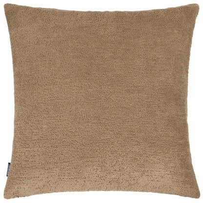 Biscuit - Front - Paoletti Nellim Bouclé Textured Cushion Cover