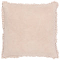 Natural - Front - Yard Bertie Velvet Washed Cushion Cover