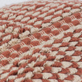 Brick Red-White - Pack Shot - Furn Ayaan Pom Pom Cushion Cover