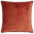 Paprika Red-Teal - Front - Paoletti Estelle Spotted Cushion Cover