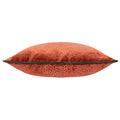 Paprika Red-Teal - Back - Paoletti Estelle Spotted Cushion Cover