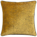 Gold-Black - Front - Paoletti Estelle Spotted Cushion Cover