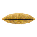 Gold-Black - Back - Paoletti Estelle Spotted Cushion Cover
