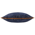 Navy-Ginger - Back - Paoletti Estelle Spotted Cushion Cover