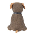 Brown - Back - Paoletti Boston Herringbone Doorstop