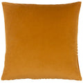 Gold - Back - Paoletti Evoke Cut Cushion Cover