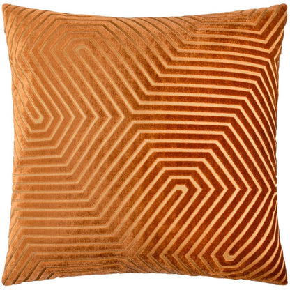 Brick - Front - Paoletti Evoke Cut Cushion Cover