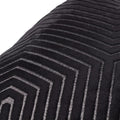 Black - Lifestyle - Paoletti Evoke Cut Cushion Cover