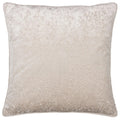 Ivory - Front - Paoletti Velvet Ripple Cushion Cover