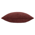Marsala Red - Front - Paoletti Nellim Bouclé Textured Cushion Cover