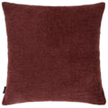 Marsala Red - Pack Shot - Paoletti Nellim Bouclé Textured Cushion Cover