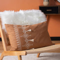 Cinnamon Orange - Pack Shot - Furn Pritta Tassel Cushion Cover