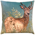 Cyan - Front - Wylder Willow Stag Cushion Cover