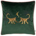 Emerald - Front - Wylder Dusk Monkey Cushion Cover