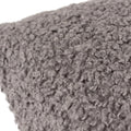 Storm Grey - Side - Yard Bouclé Textured Cushion Cover