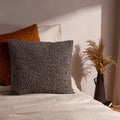 Storm Grey - Lifestyle - Yard Bouclé Textured Cushion Cover