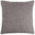 Storm Grey - Front - Yard Bouclé Textured Cushion Cover