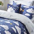 Blue - Side - Peter Rabbit Sleepy Head Duvet Cover Set