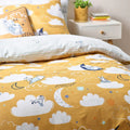 Ochre - Side - Peter Rabbit Sleepy Head Duvet Cover Set