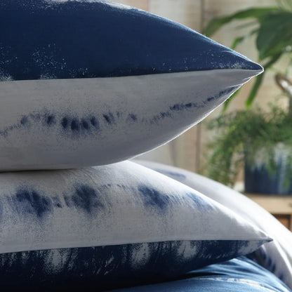 Indigo - Side - Furn Arabi Tie Dye Duvet Cover Set