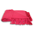 Fuchsia - Front - Riva Home Chiltern Throw