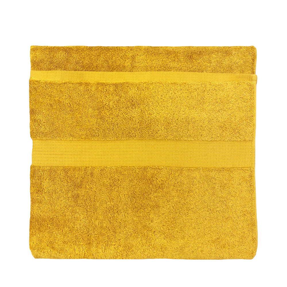 Ochre - Back - Paoletti Cleopatra Egyptian Cotton Towel Bale Set (Pack of 6)