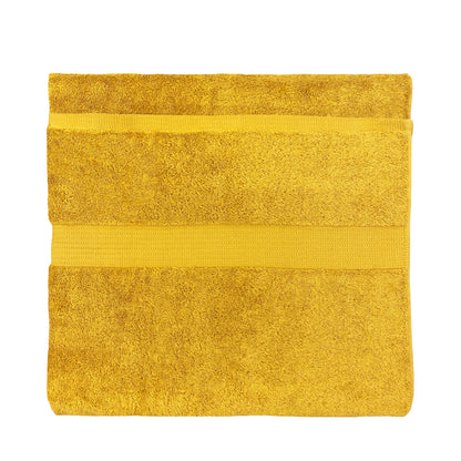 Ochre - Back - Paoletti Cleopatra Egyptian Cotton Towel Bale Set (Pack of 6)
