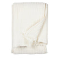 White - Front - Yard Lark Cotton Crinkled Throw