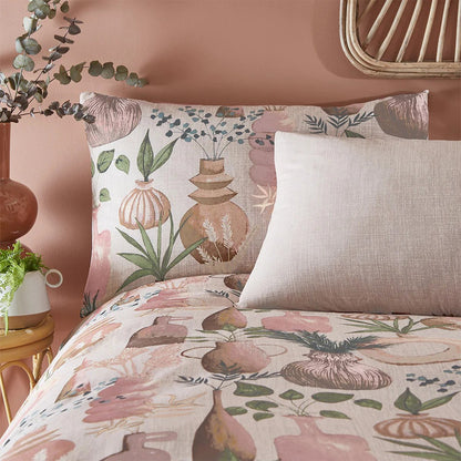 Clay - Back - Furn Earthen Pots Duvet Cover Set