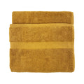 Ochre - Back - The Linen Yard Loft Combed Cotton Towel Bale Set (Pack of 4)
