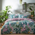 Mint-Lilac - Front - Furn Medinilla Duvet Cover Set