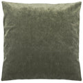 Khaki - Front - Furn Camden Corduroy Reversible Cushion Cover