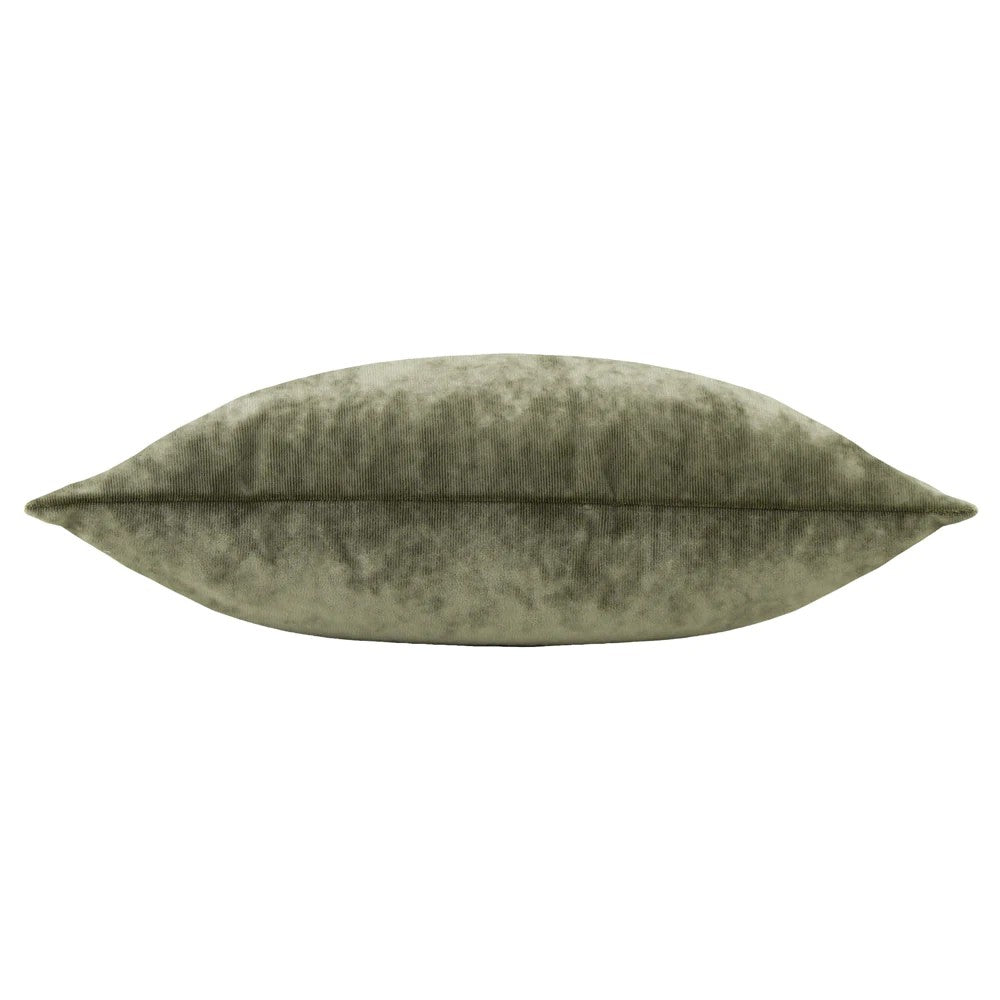 Khaki - Back - Furn Camden Corduroy Reversible Cushion Cover