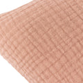 Pink Clay - Back - Yard Lark Cotton Crinkled Cushion Cover