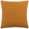 Cumin - Front - Yard Lark Cotton Crinkled Cushion Cover