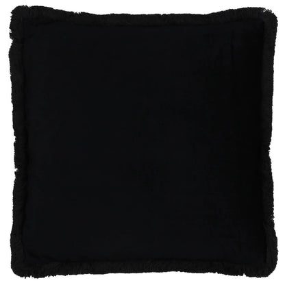 Multicoloured - Back - Paoletti Colette Fringed Satin Animal Print Cushion Cover