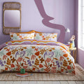 Multicoloured - Front - Furn Amelie Floral Duvet Cover Set