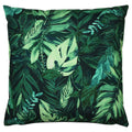 Green - Front - Furn Psychedelic Jungle Print Outdoor Cushion Cover
