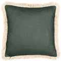 Forest - Back - Paoletti Colonial Fringed Palm Tree Cushion Cover