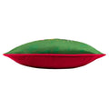 Green-Gold-Red - Side - Furn Purrfect Velvet Leaping Leopards Cushion Cover