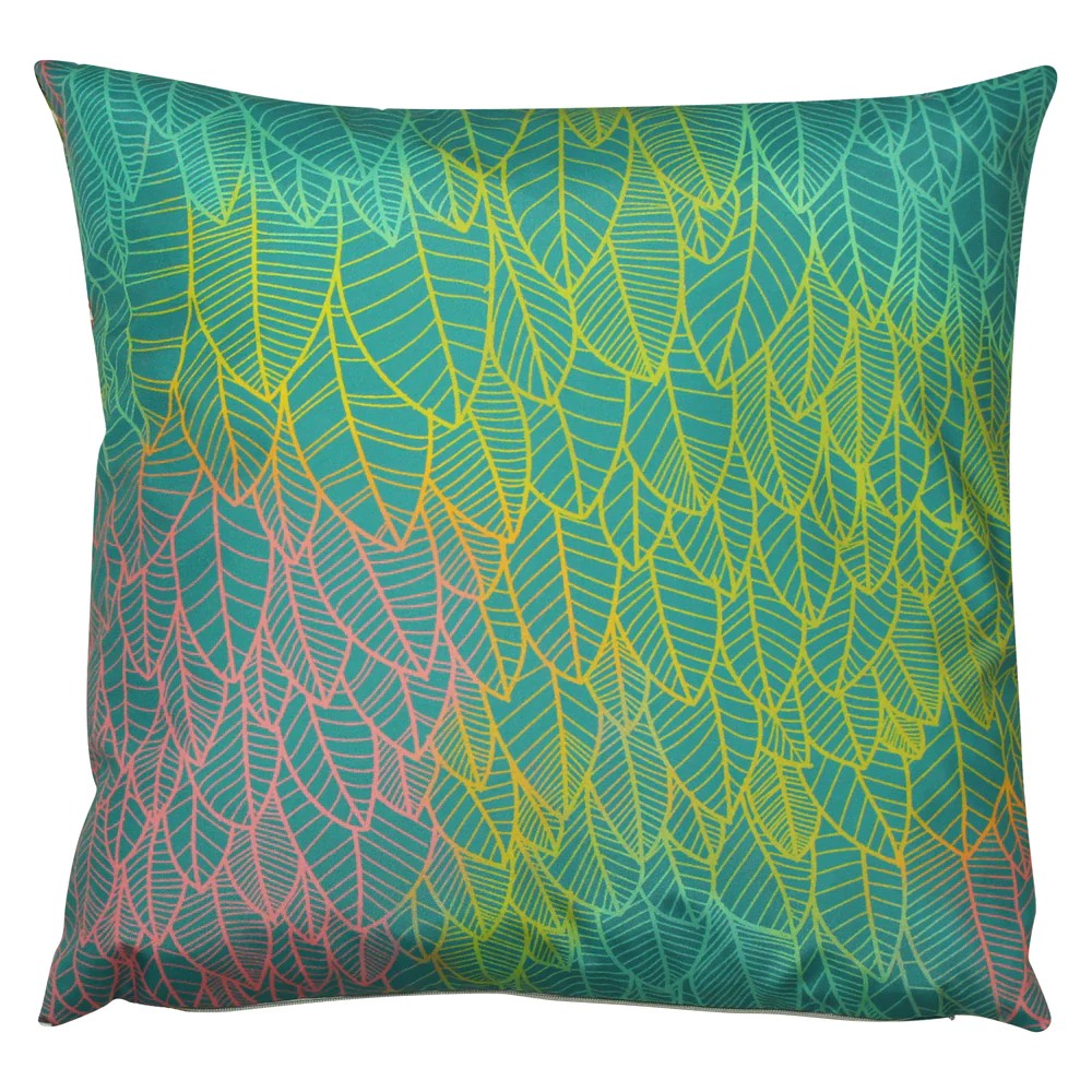 Blue - Back - Evans Lichfield Hummingbird Outdoor Cushion Cover