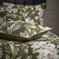 Moss - Back - EW By Edinburgh Weavers Lavish Sateen Floral Housewife Pillowcase (Pack Of 2)