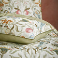 Stone - Back - EW by Edinburgh Weavers Songbird Traditional Floral Housewife Pillowcase (Pack of 2)