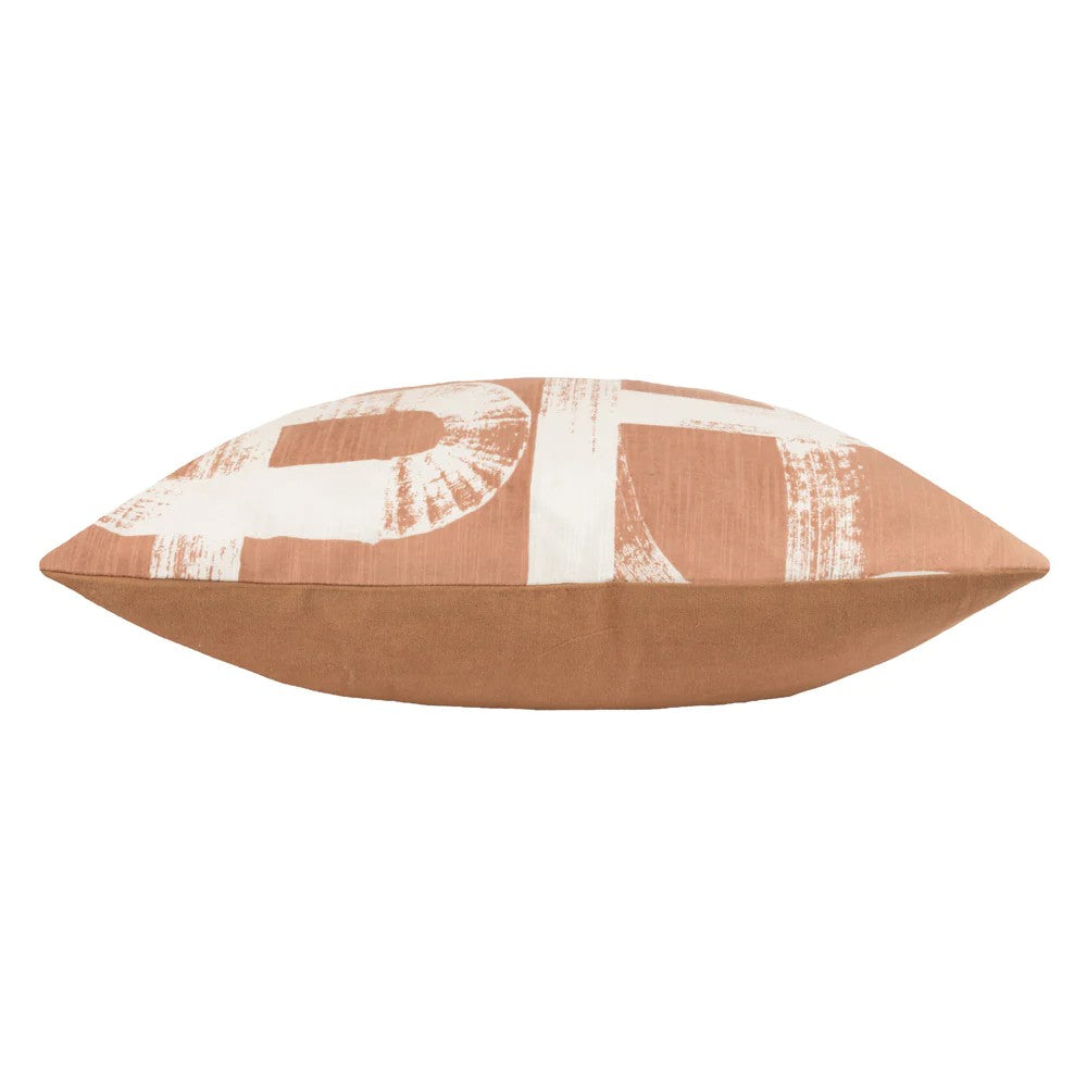 Plaster - Side - Hoem Tuba Abstract Cushion Cover