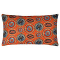 Tangerine - Front - Wylder Akamba Tribal Rectangular Cushion Cover