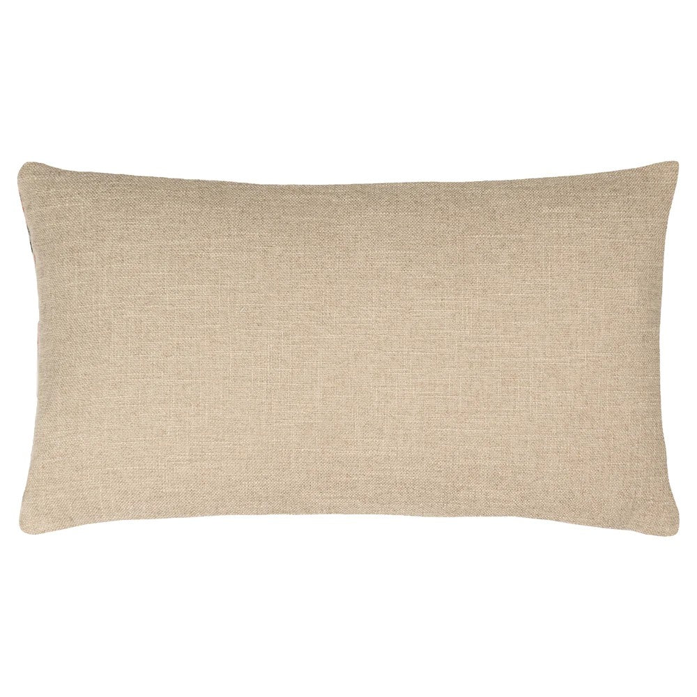 Tangerine - Back - Wylder Akamba Tribal Rectangular Cushion Cover